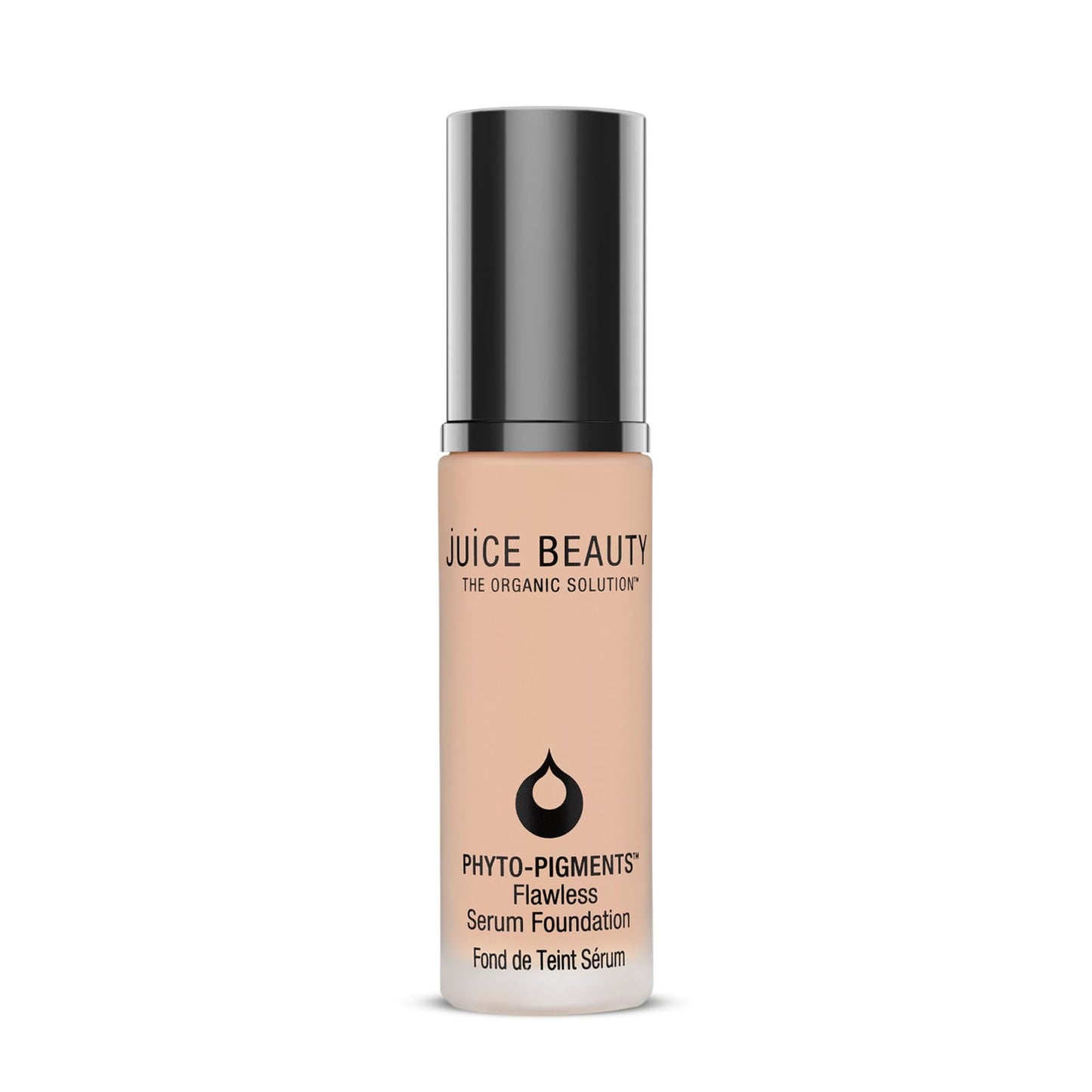Juice Beauty Phyto?Pigments Flawless Serum Foundation - Non-Comedogenic, Long-Wear & Buildable Medium-to-Full Coverage - Vegan, Clean Hydrating Liquid Makeup for All Skin Types, 30 mL, 05 Buff