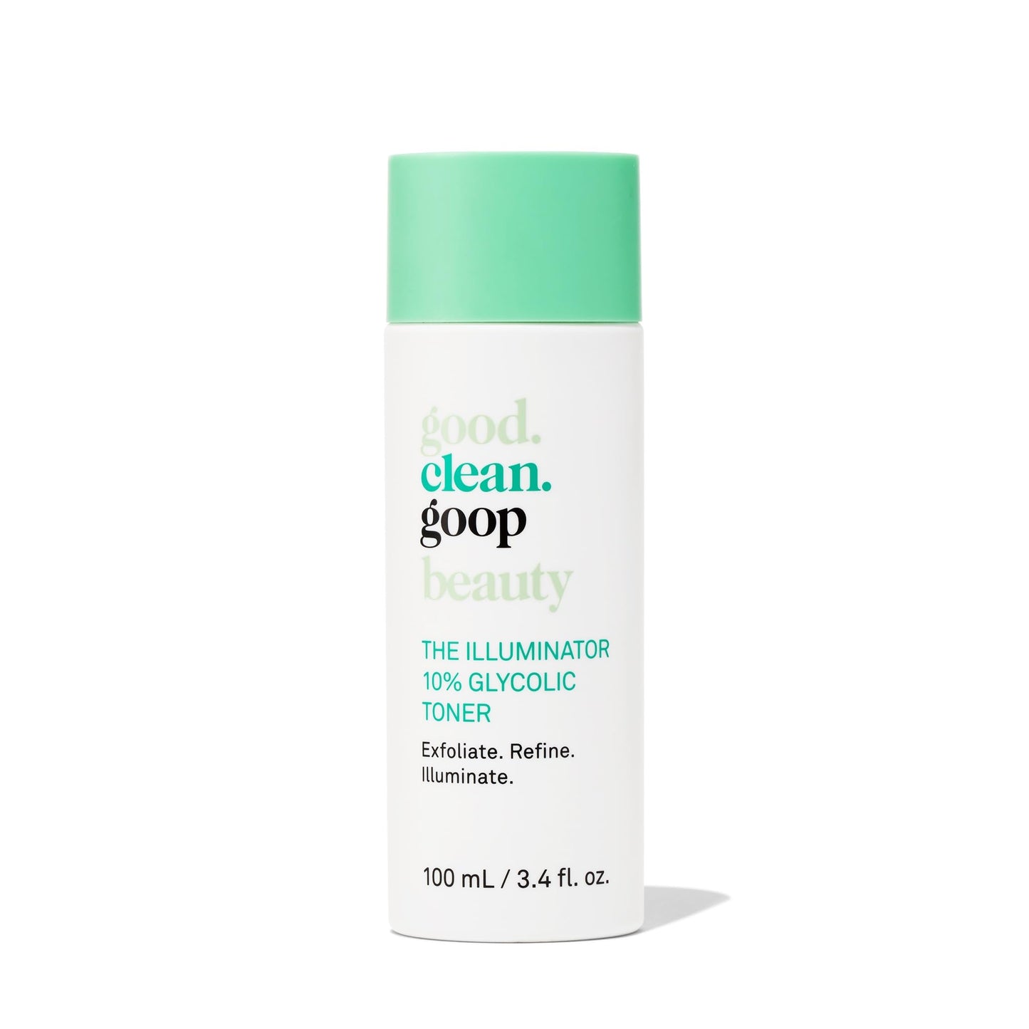 good.clean.goop Beauty The Illuminator 10% Glycolic Toner | Correct Texture and Minimize Pores | Glycolic Acid, Black Tea Ferment, & Snow Mushroom