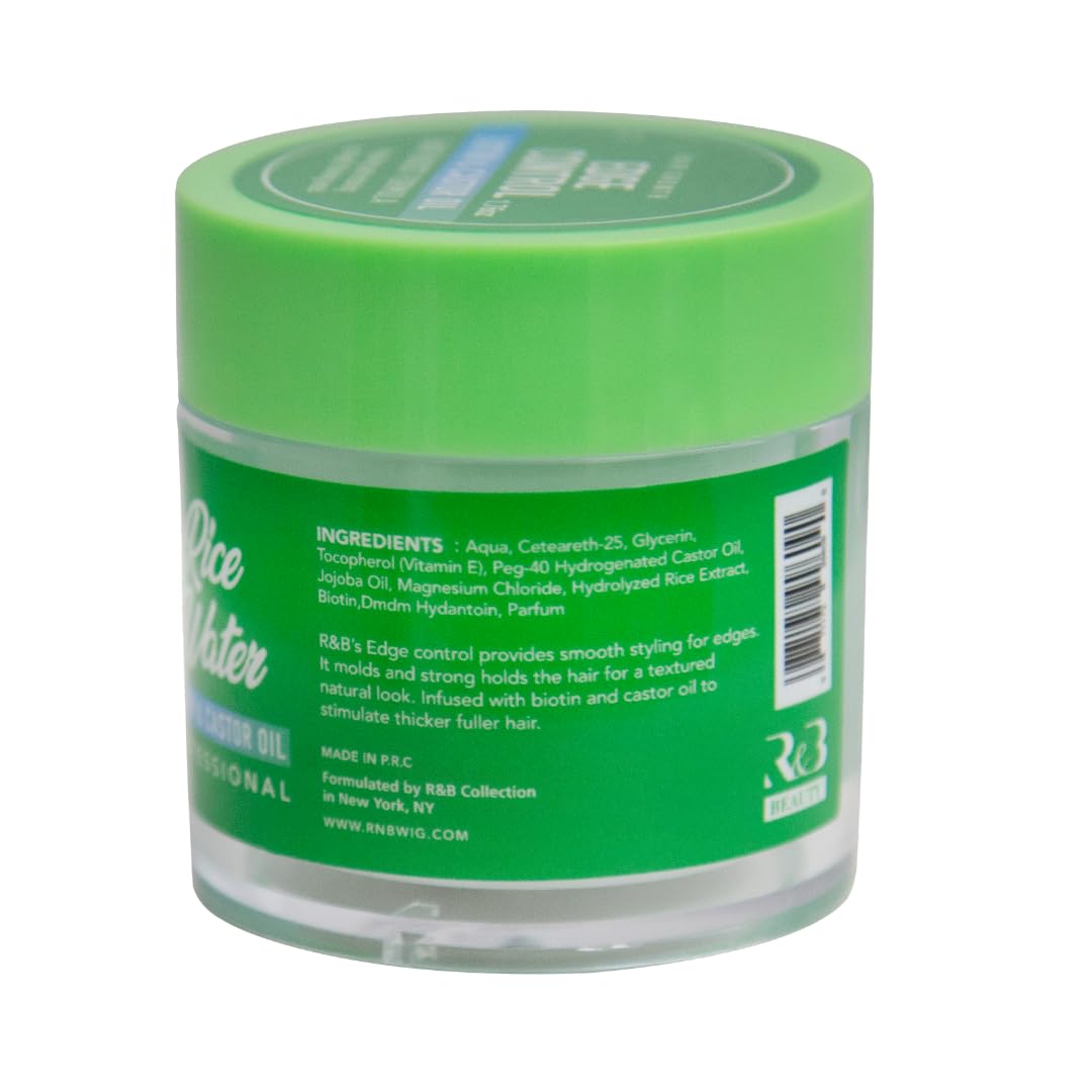 R&B Collection 3 Pack Edge Control-1.76 oz Coconut Scent/No Flaking/No Residue/Extra Mega Hold
