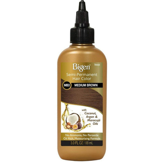 Bigen Semi Permanent Hair Color, #MB3 Medium Brown, 3 oz (Pack of 3) Beauty & Personal Care Bigen