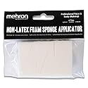 Mehron Makeup Non-Latex Triangular Foam Makeup Sponge Wedge| Professional Special Effects Applicator, Face & Body Paint, & Beauty Sponges (6 Pack)