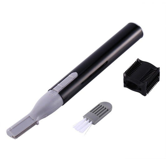 Electric Eyebrow Shaverfor Women, Battery Powered Face Eyebrow Hair Body Hair Blade Remover for Home Travel Beauty and Personal Care TOPINCN