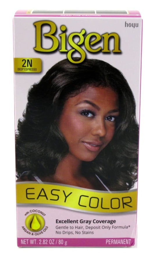 Bigen Easy Color Permanent Hair Dye with Aloe & Olive Oil, Deep Espresso, 2.82 Ounce (Model: 33859000921)