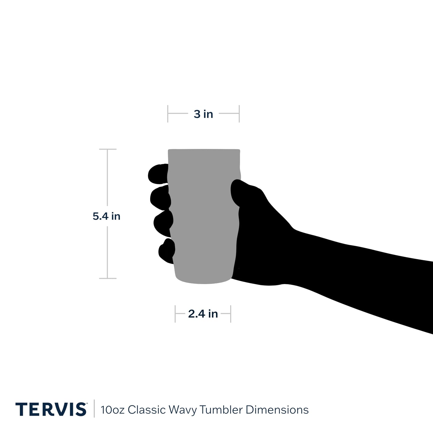 Tervis Made in USA Double Walled University of Florida Gators Insulated Tumbler Cup Keeps Drinks Cold & Hot, 10oz Wavy, Gator