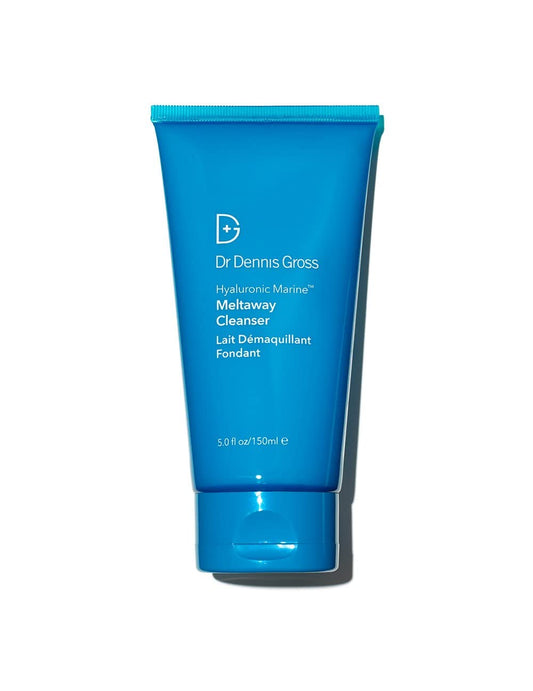 Dr Dennis Gross Hyaluronic Marine Meltaway Cleanser | Oil-Free Hypoallergenic Makeup Removing Cleanser Removes Waterproof Makeup, Dirt, and Oil