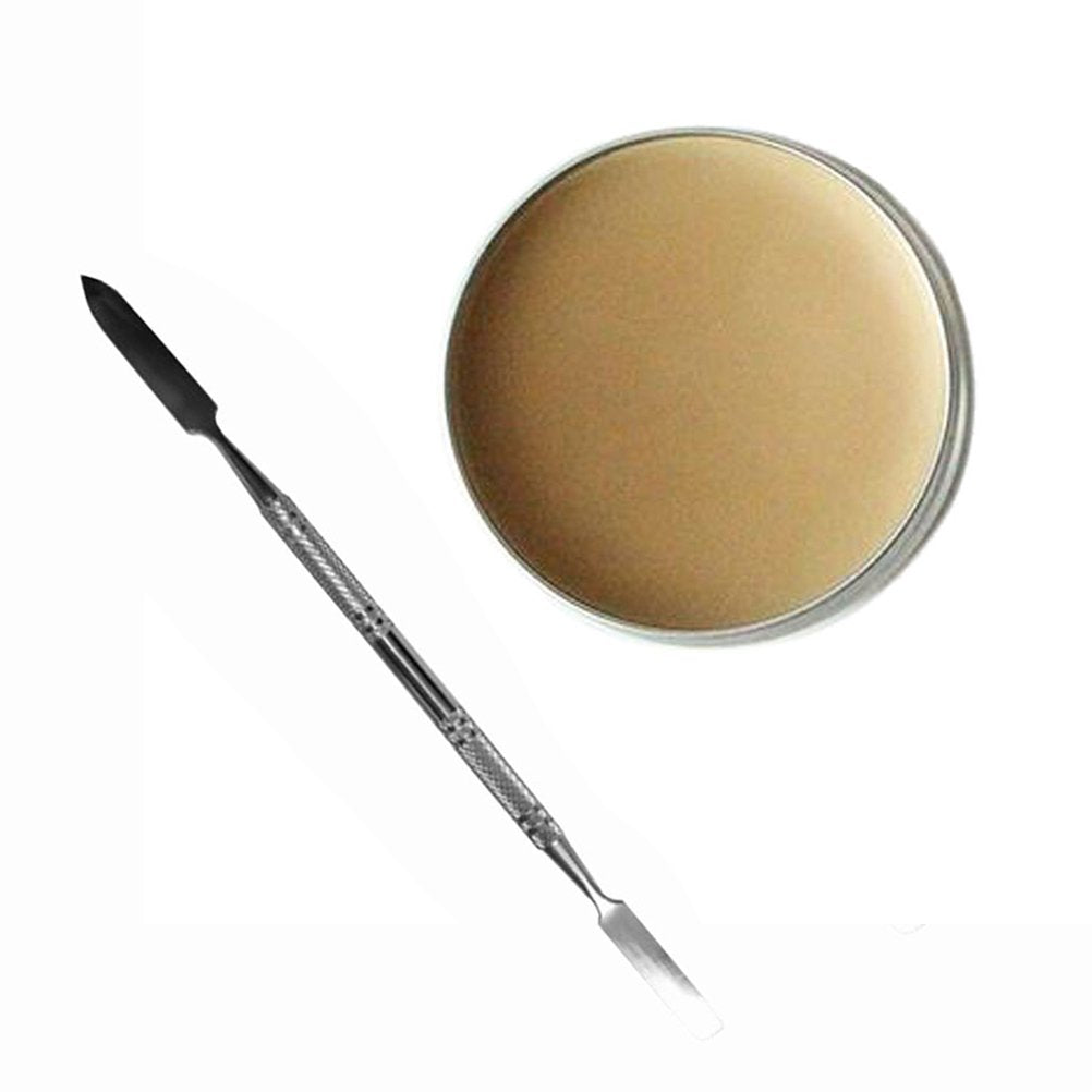 Lurrose Halloween Makeup Kit Fake Wound Scars Wax Body Face Painting Makeup with Spatula Tool