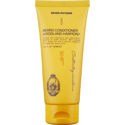 SEVEN POTIONS Beard Conditioner for Men - Prevents Beard Itch and Dandruff - Natural, Vegan, Cruelty Free (Woodland Harmony, 3.4 FL OZ) Beauty and Personal Care SEVEN POTIONS