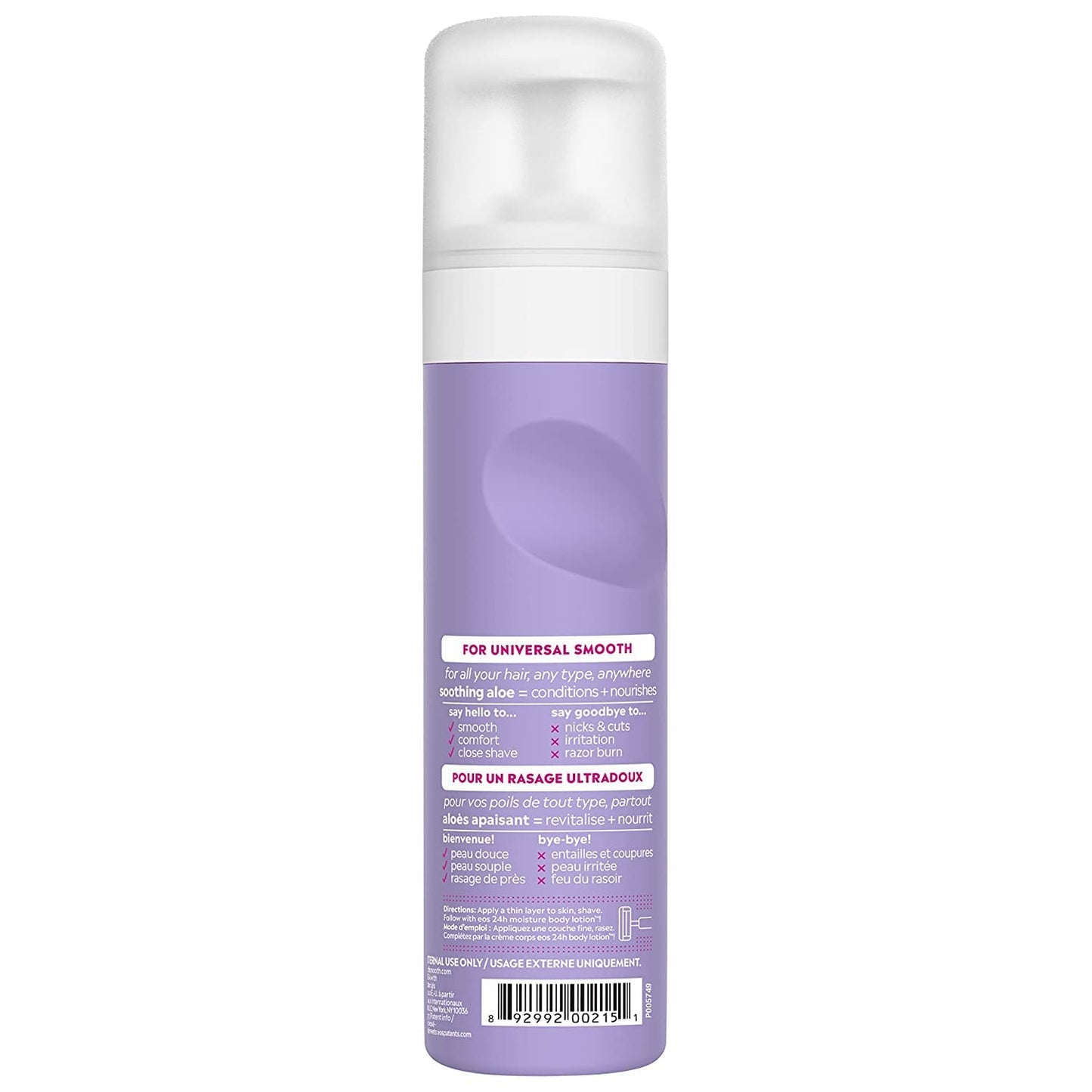 eos Shave Cream, Ultra Moisturizing, Lavender Jasmine 7 fl oz (207 ml) Beauty and Personal Care eos