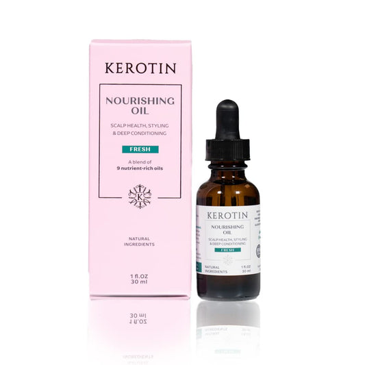 Nourishing Hair Oil -Nine natural organic oils blended with Argan Oil. Repairs Damage, Controls Frizz, Eliminates Split Ends & Smoothens Skin