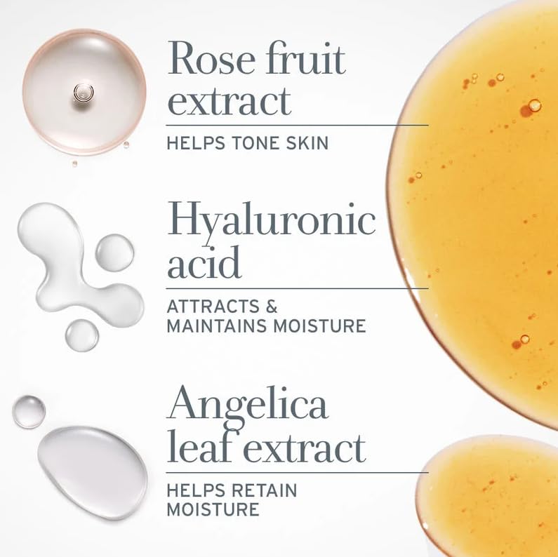 Fresh-Rose DEEP Hydration Facial Toner with HYALURONIC Acid Jumbo