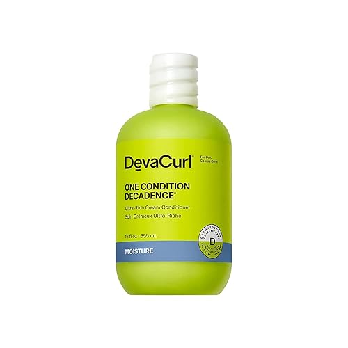 DevaCurl One Condition Decadence Ultra-Rich Cream Conditioner, Green Oasis, 12 fl. oz.