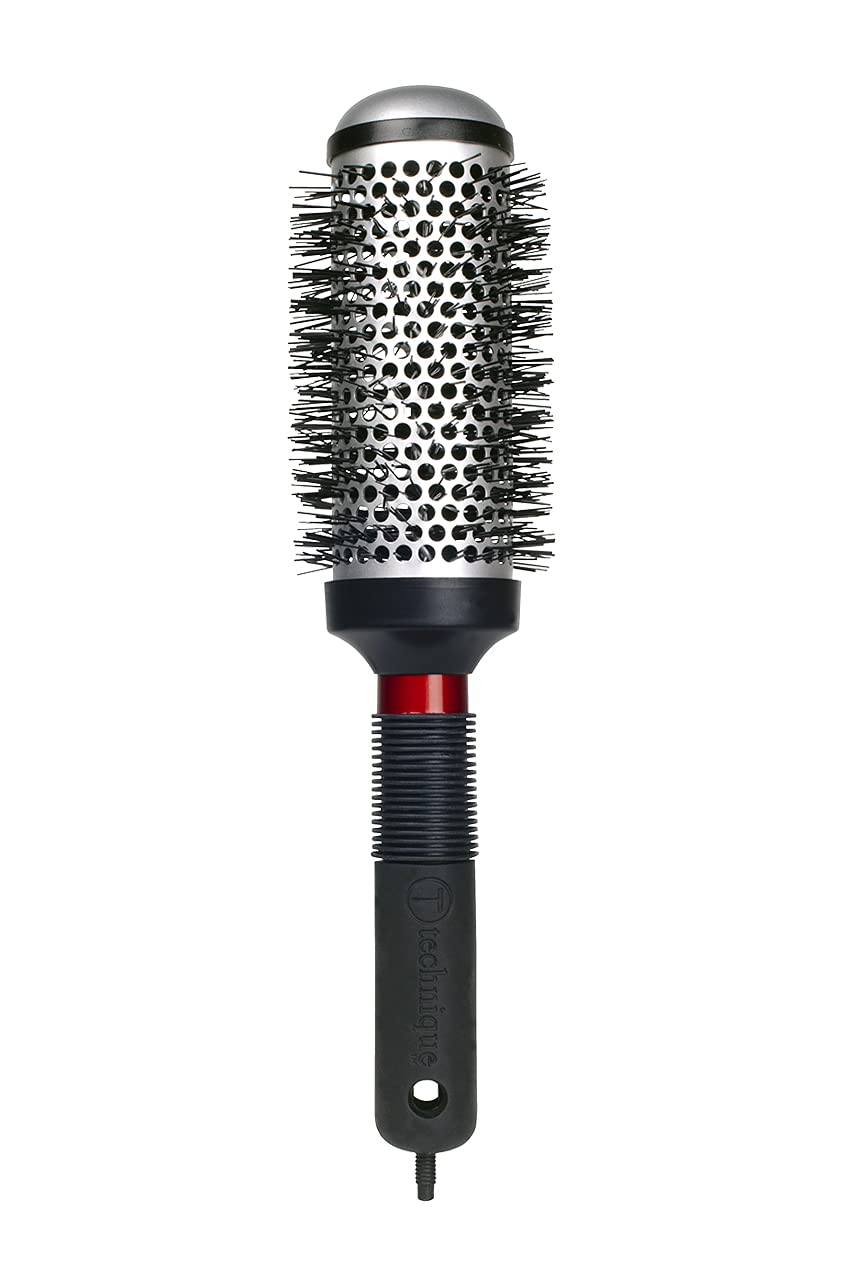 Cricket Technique Thermal Hair Brush #370 1.75” for Blow-Drying, Curling, and Styling - Heat-Retaining Barrel with Anti-Static Tourmaline Bristles