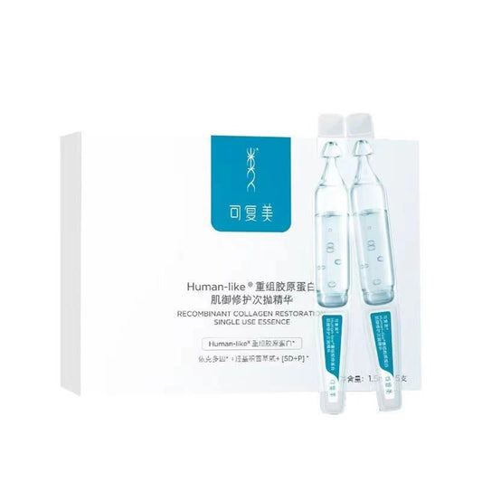 Kefumei comfy Collagen Stick Sub-throwing Essence, 1.5ml x 30 Pieces, Moisturizing, Soothing, Repairing, Sensitive Skin, White