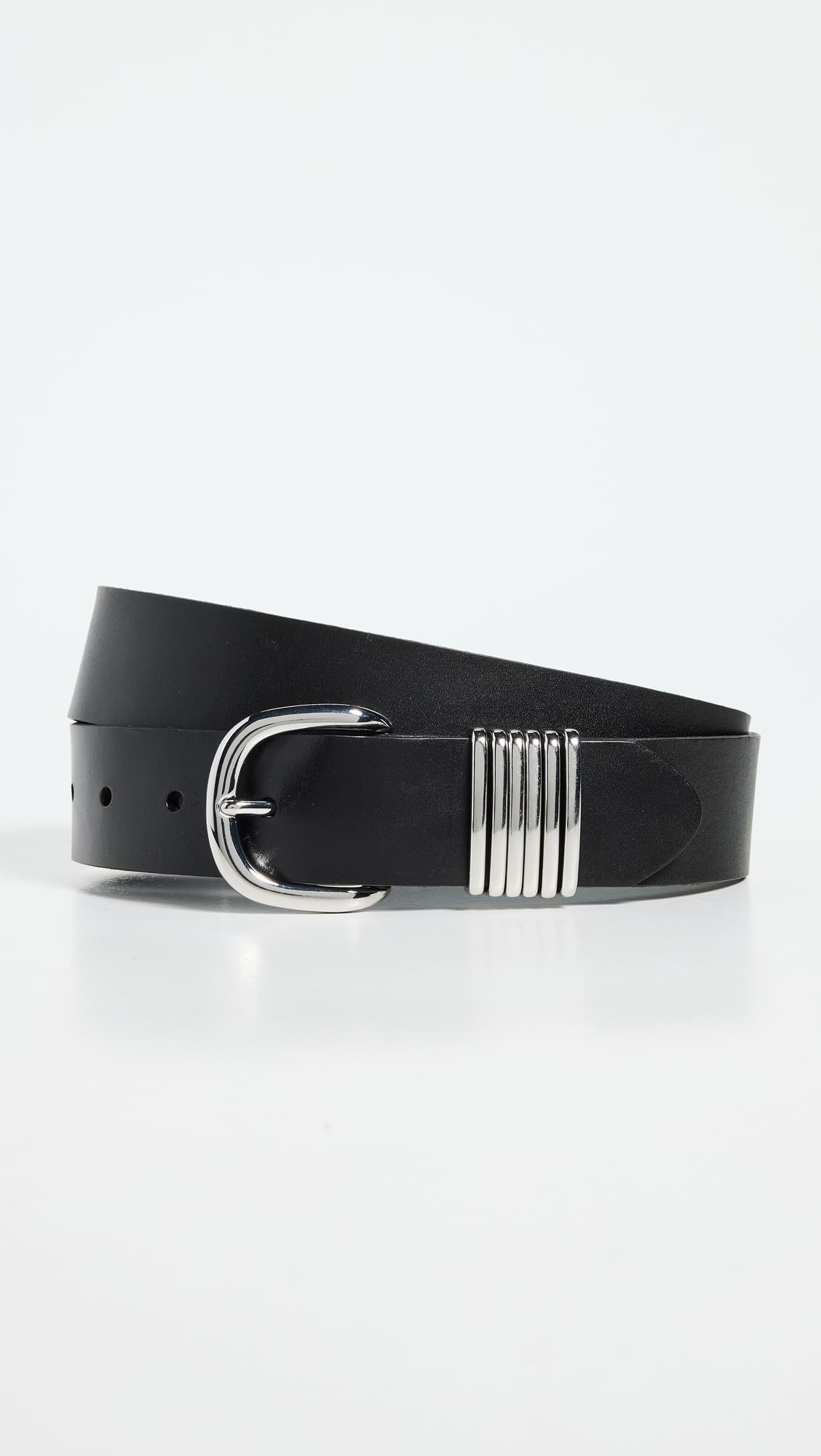 Madewell Women's Multi Keeper Belt, True Black, M