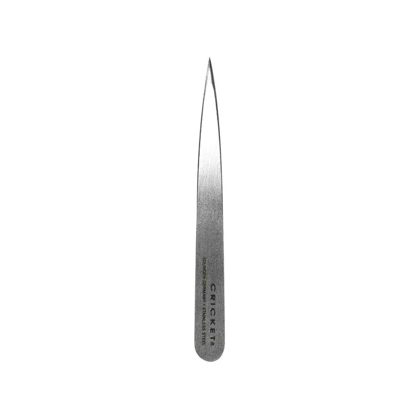 Cricket Beauty Hardware Pro Ultra Fine Point Tweezers - German Stainless Steel, Precision Tool for Plucking Stubble, Baby Fine-Brow, Eyebrows, Facial