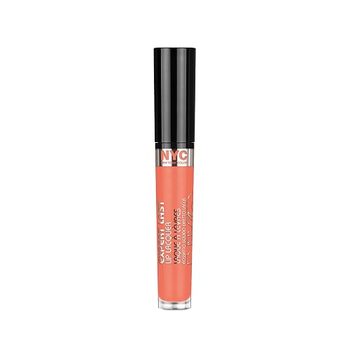 N.Y.C. New York Color Expert Last Lip Lacquer, Riverside Romance, 0.15 Fluid Ounce