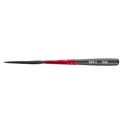 Andrew Mack Wizard Black Widow Scroll Striper Brush Series WBW Size 2