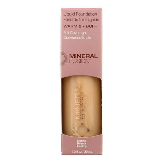 MINERAL FUSION Warm 2 Liquid Foundation, 1 FZ