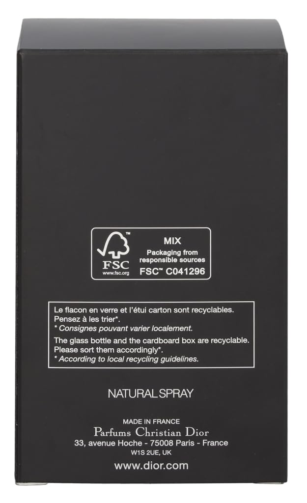 Christian Dior Dior Homme Intense Eau de Parfum Spray for Men, 1.7 Ounce