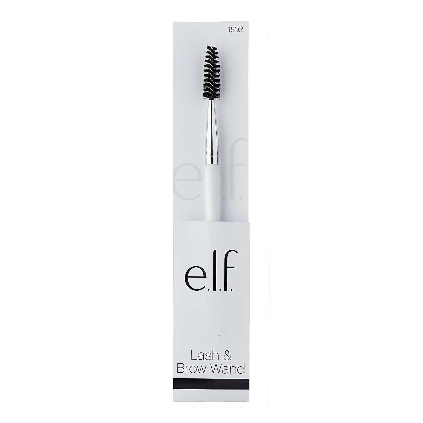 e.l.f. Eyelash & Brow Wand, Spoolie Brush To Define & Shape Lashes & Eyebrows, Creates Perfect Brows & Full, Lush Lashes, Vegan & Cruelty-Free