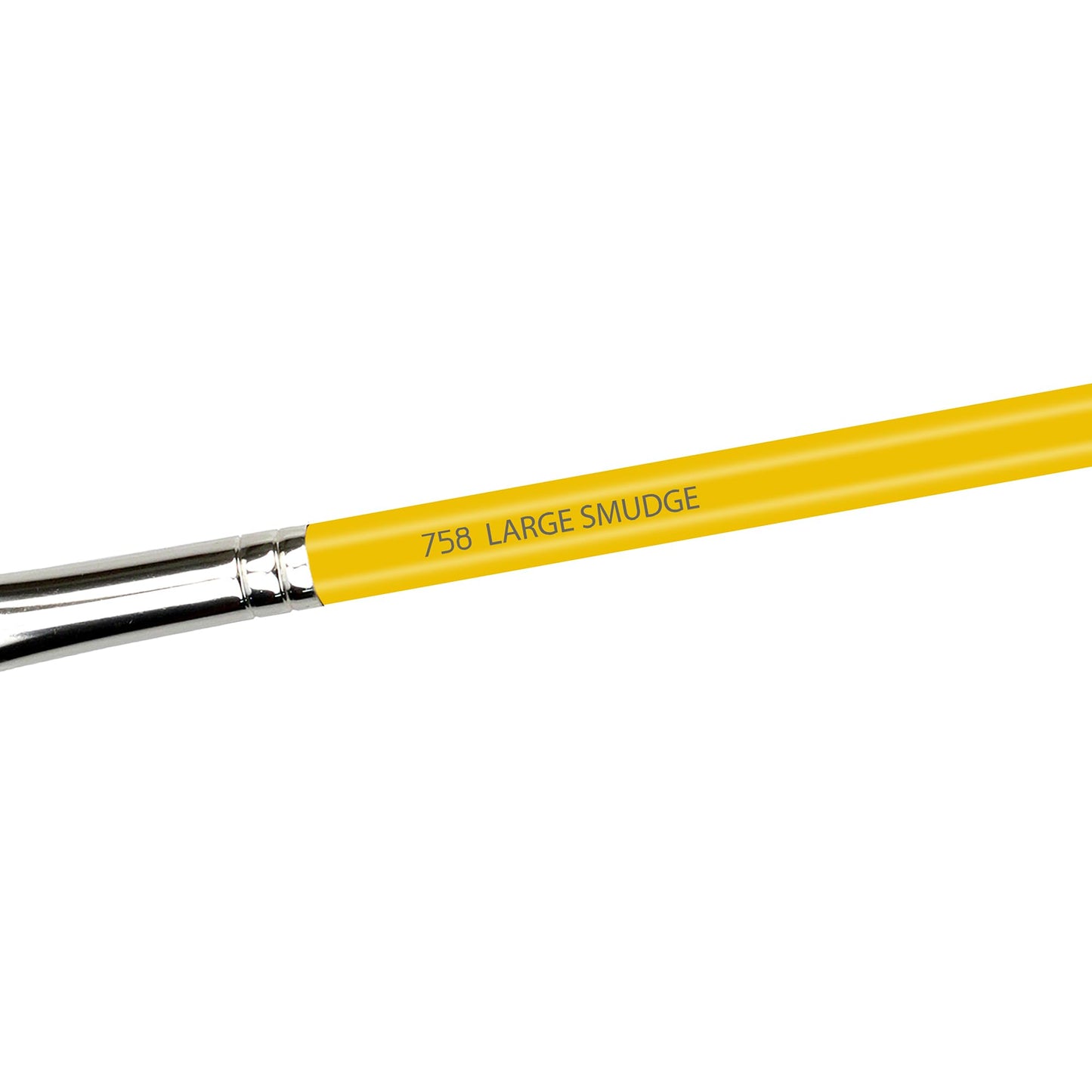 Bdellium Tools Professional Makeup Brush - Studio Series 758 Large Smudge - With All Soft Natural Fibers, For Smudging around Lash Line (Yellow, 1pc)