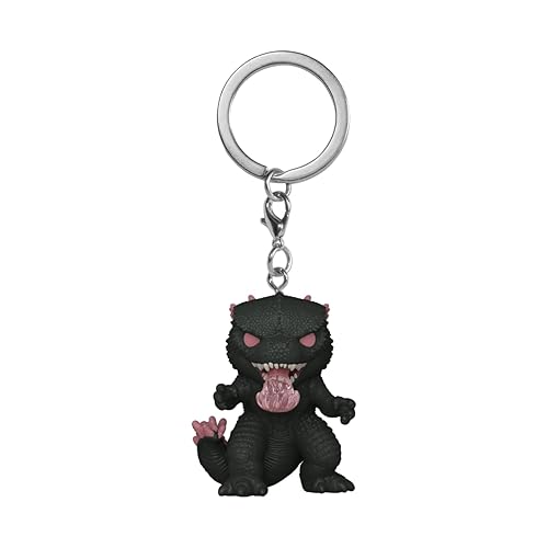 Funko POP! Keychain: Godzilla X Kong: The New Empire - Godzilla - Godzilla Vs Kong Novelty Keyring - Collectable Mini Figure - Stocking Filler - Gift…