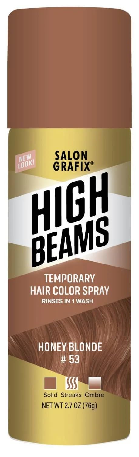 High Beams Intense Temporary Spray-On Hair Color - Honey Blonde 2.7 oz (3 pack)