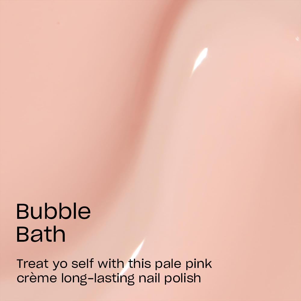 OPI Infinite Shine Bubble Bath | Sheer Nude Pink Crème Long Wear Gel Like Nail Polish | Vegan, Long Lasting, Streak Free Beauty and Personal Care OPI