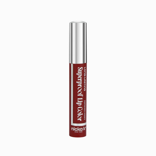 NICKA K NEW YORK Superproof Long-Lasting Lip Color, High Performance, Full Pigment, Glossy Finish (Espresso Kisses) Beauty & Personal Care NICKA K NEW YORK
