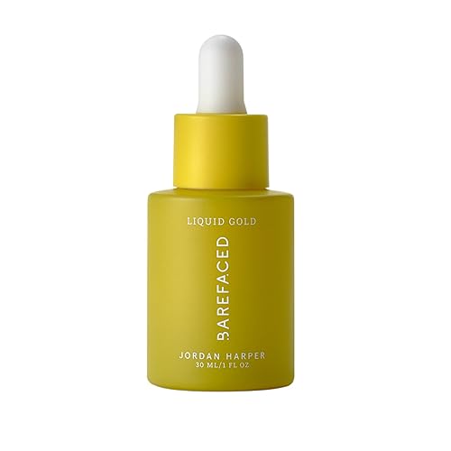 Barefaced Liquid Gold 1 Fl Oz - 15% Vitamin C Serum with Hyaluronic Acid & Vitamin E for Anti-Aging, and Hydration, Antioxidant Formula, Reduces Dark