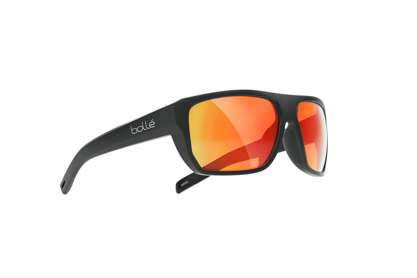 Bolle Sport Sunglasses Vulture Matte Black Brown Fire