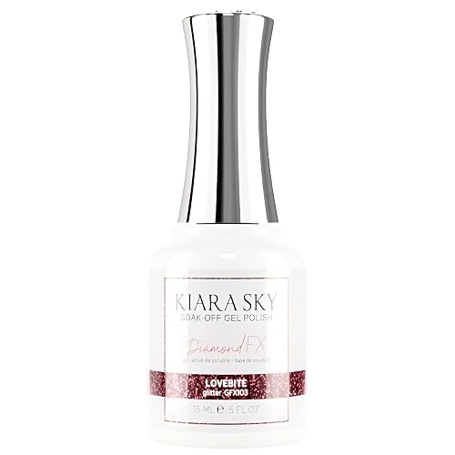 KIARA SKY Diamond FX Reflective Gel Polish - Love Bite Beauty & Personal Care KIARA SKY
