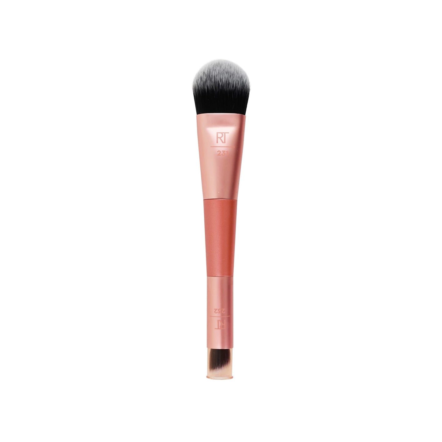 Real Techniques Cover & Conceal Dual Ended 2-in-1 Makeup Brush, For Flawless Foundation Coverage, Smooths and Conceals, Covers Blemishes