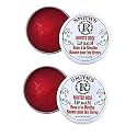Rosebud Perfume Co. MINTED ROSE Lip Balm Two Pack: 2 x 0.8 tins
