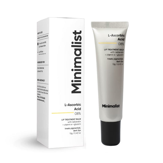 Careers 8% L-Ascorbic Acid Lip Treatment Balm with Vitamin E, Radianskin & Glycerine for Pigmented & Dark Lips - 12 gm Beauty and Personal Care Careers
