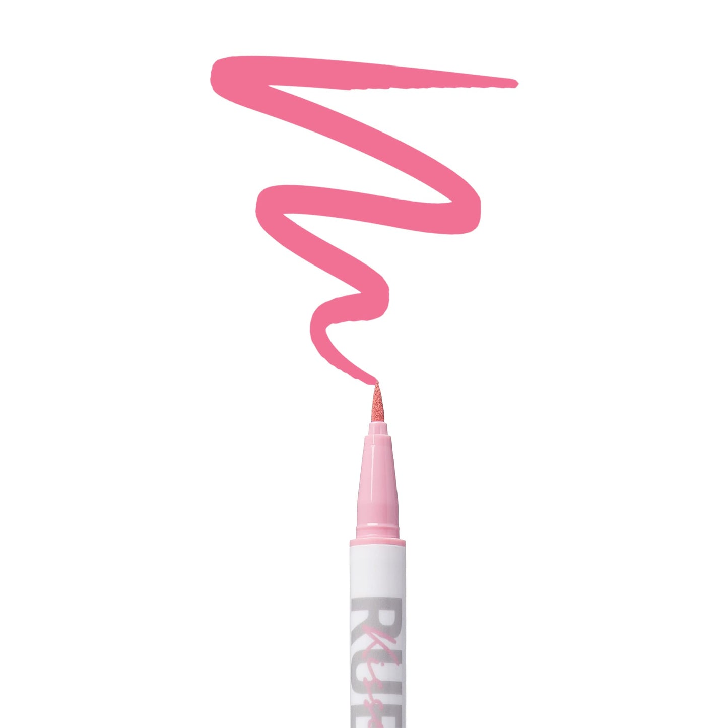 Ruby Kisses Party Proof Eyeliner, Pastel Colors Premium Felt-tip Waterproof Long-lasting Eyeliner (Pink Smoothie)