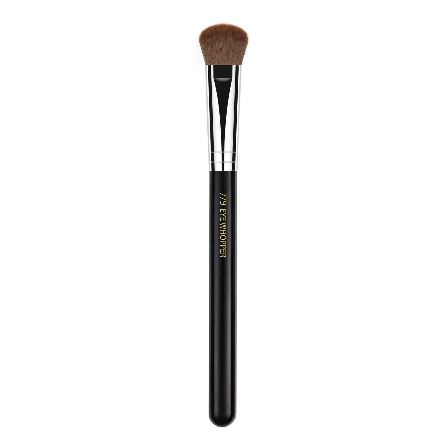 Bdellium Tools Professional Makeup Brush - Maestro Series 779 Eye Whopper - With Soft Synthetic Fibers, For Applying, Blending, Highlighting (Black