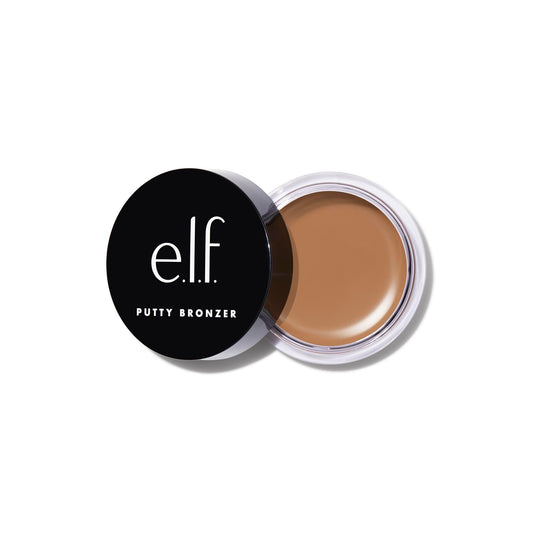 e.l.f. Putty Bronzer, Creamy & Highly Pigmented Formula, Creates a Long-Lasting Bronzed Glow, Infused with Argan Oil & Vitamin E, Tan Lines, 0.35 Oz Beauty & Personal Care e.l.f.