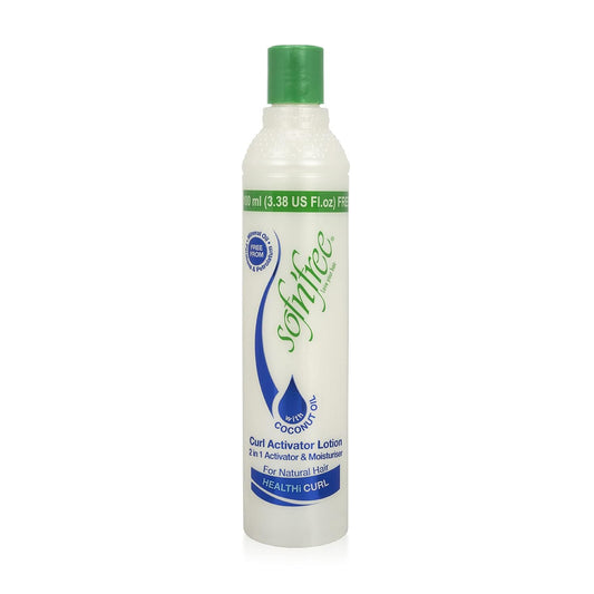 SOF N' FREE Moisturizer & Curl Activator for Natural Hair, Soft Curls, and Waves, 33.81 fl oz / 1000ml