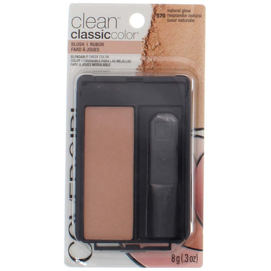 CoverGirl Classic Color Blush, Natural Glow [570], 0.3 oz (Pack of 8)
