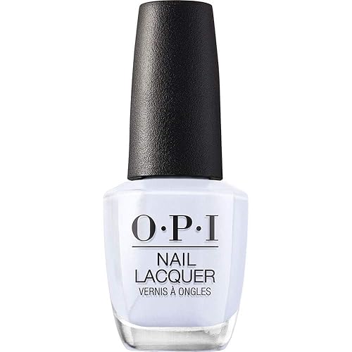 OPI Nail Lacquer I Am What I Amethyst | Opaque Soft Blue Crème Chip Resistant Nail Polish | Fast Drying, Streak Free