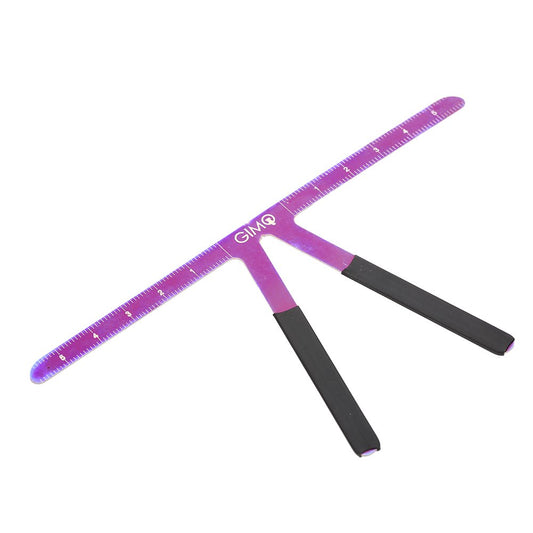Sonew Eyebrow Ruler Makeup Symmetrical Caliper Three-Point Positioning Grooming Shaper Reusable Measure Tool()