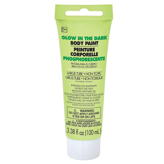 Vibrant NeonBody Paint - 3.4 oz (Pack of 1) - Safe, Non-Toxic & Water-Based Formula for Ultimate Party Fun, Festivals & More