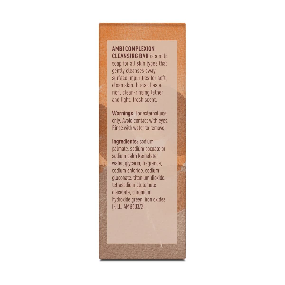Ambi Skincare Bars Complexion Cleansing Bar, 3.5 Ounce (Pack of 6)