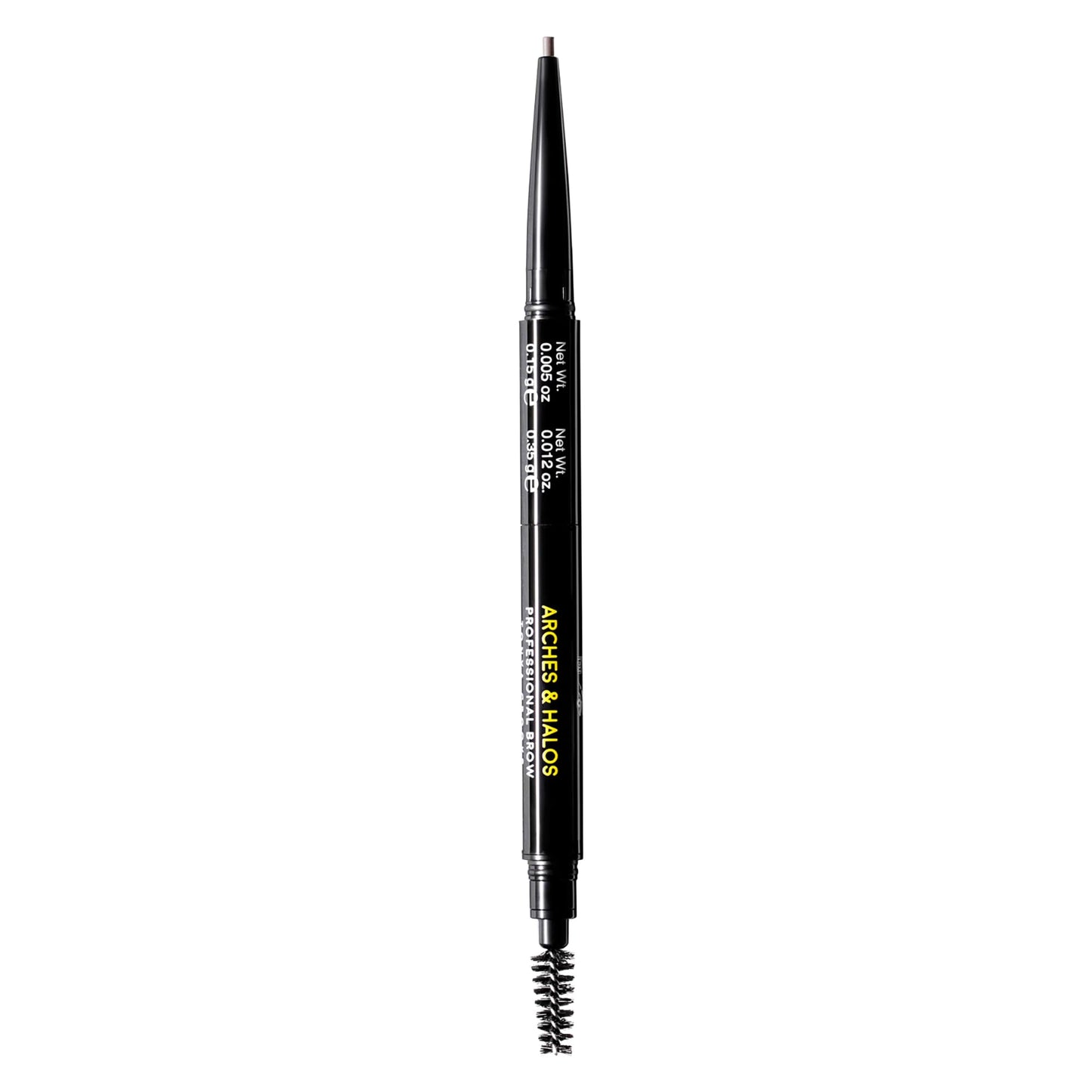 Arches and Halos 2 in 1 Defining Eyebrow Pencil and Powder - Brow Powder with Spoolie Brush - Shape and Fill for Natural Look - Auburn - 0.017 oz