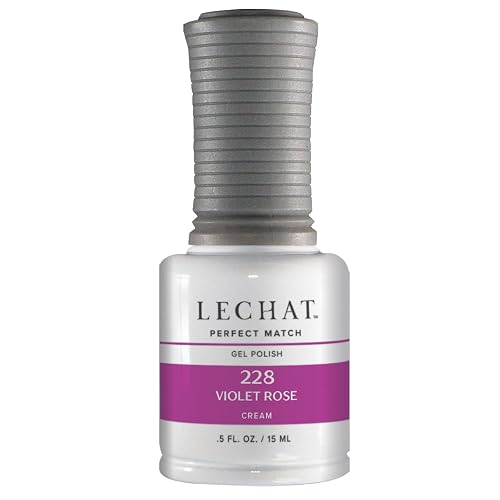 LeChat Perfect Match Gel Polish, Violet Rose, 0.5 fluid_ounces Beauty & Personal Care LECHAT