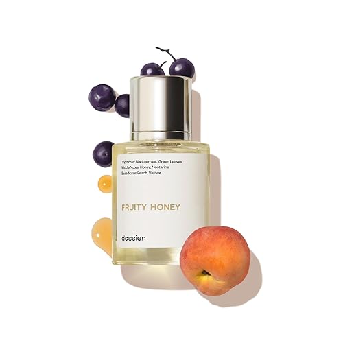 Dossier - Fruity Honey - Eau de Parfum - Inspired by J.Malone's Nectarine Blossom & Honey - Perfume Luxury - Pure Infused - Paraben-Free - Vegan -