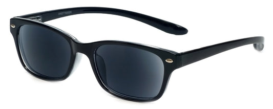 Calabria Neck Hanging Reading Sunglasses +3.75 Black Men Women Sun Glasses Readers Long Temples UV Protection Trendy w/Case