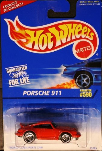 Hot Wheels RED Porsche 911 #590 Razor