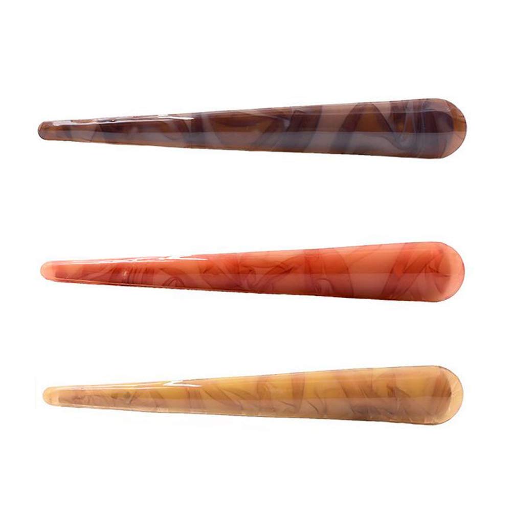 3 Pieces 5.5" Large Duck Teeth Bows Hair Clips Hairpins Chic Styling Claw Hair Barrettes Makeover Pinch Clip Hair Grip Crocodile Accessories for Women